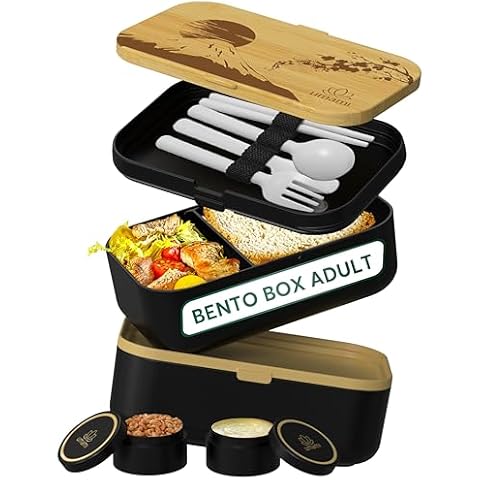 Umami Bento Lunch Box with Utensils Cover