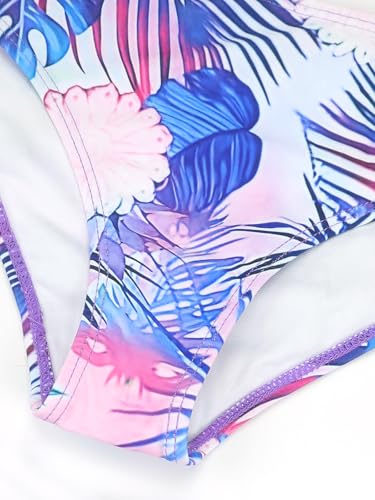 Image of SHEKINI Girls Tankini Swimsuit 3 Piece Bathing Suit Cute Bikini with Shorts