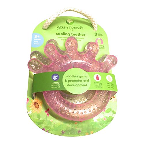 Image of I Play, Teether Pink Purple Hand, 2 Count