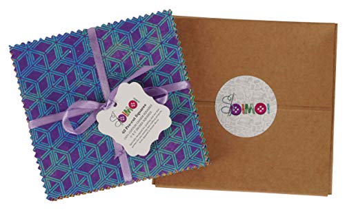 Soimoi Batik Print Precut 5-Inch Cotton Fabric Quilting Squares Charm Pack Diy Patchwork Sewing Craft #TOP3