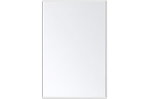 Rectangle Wall Mirror Frameless Mirror: An Expansive Reflection for Your Home's Heart