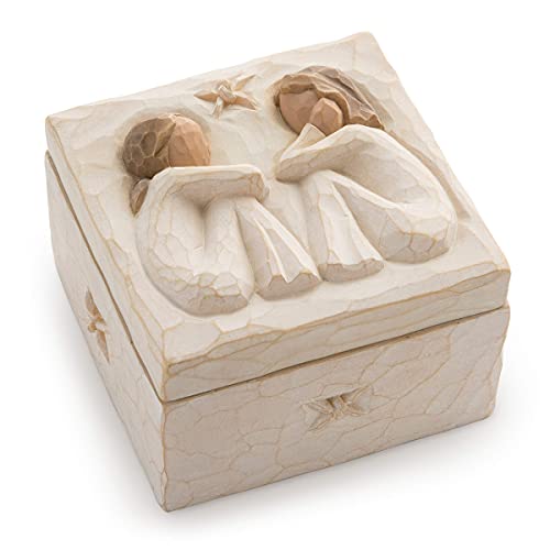 Willow Tree Friendship Keepsake Box, Forever True, Forever Friends, Holds Jewelry and...