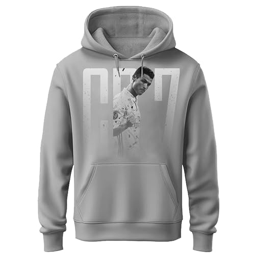 Image of Khakey Clothing's Boys Hoodie Stylish Trendy Best Winter Wear Hooded Sweatshirt Ronaldo Inspired Sports Tshirt New Football Inspired Stylish Hoodies