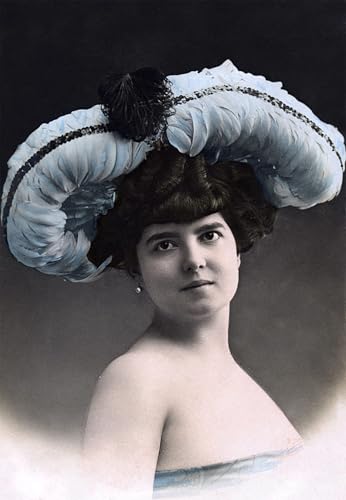 Affiche Paule Delys Comédienne de théâtre par Walery impression art mural bureau 60x90cm