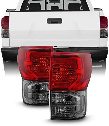 For Black Smoke 2007-2013 Toyota Tundra LED Light Tube Tail Lights Brake Lamps - Foto 5