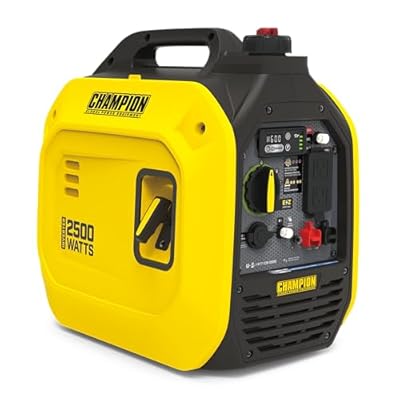 Champion Power Equipment 2500-Watt Ultralight Portable Inverter Generator with Quiet Technology and CO Shield