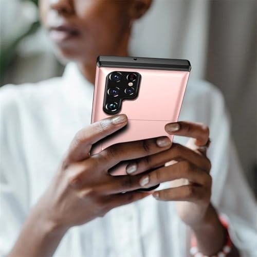 Coque Samsung S24 Ultra et A55 protégeant des chutes avec rangement cartes - 7