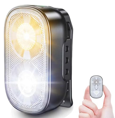 Zewdov 500LM Ultra Bright Mini Clip-on Flashlight Rechargeable