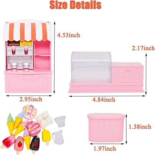 Timdtvo Doll Clothes And Accessories For Chelsea Dolls, 6 Inch Mini Doll Clothes And Ice Cream Dessert Shop Playset, For Girls Granddaughter Birthday Gifts #TOP6