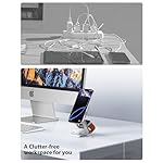 Foldable 3 in 1 Charging Station for Apple Devices, KU XIU X55 15W Fast Magnetic Wireless Charger, Magnetic Travel Charger Stand for iPhone 17 16 15 14 13 12 Series, 5W for Apple Watch, AirPods-White - Image 4