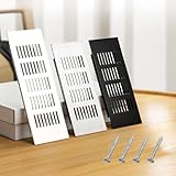 Design fin et élégant : La grille fine et moderne embellit la pièce tout en assurant une ventilation efficace et discrète dans les espaces humides. Elle contribue à réduire les odeurs dans les armoires et minimise l'accumulation d'humidité dans les placards