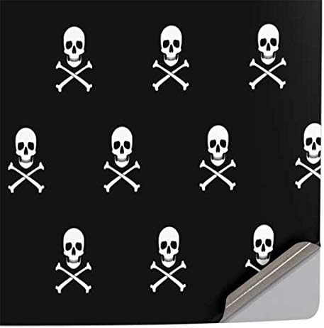 Skinit Decal Gaming Skin Compatible with PS5 Console - Skull and Crossbones (White) Design