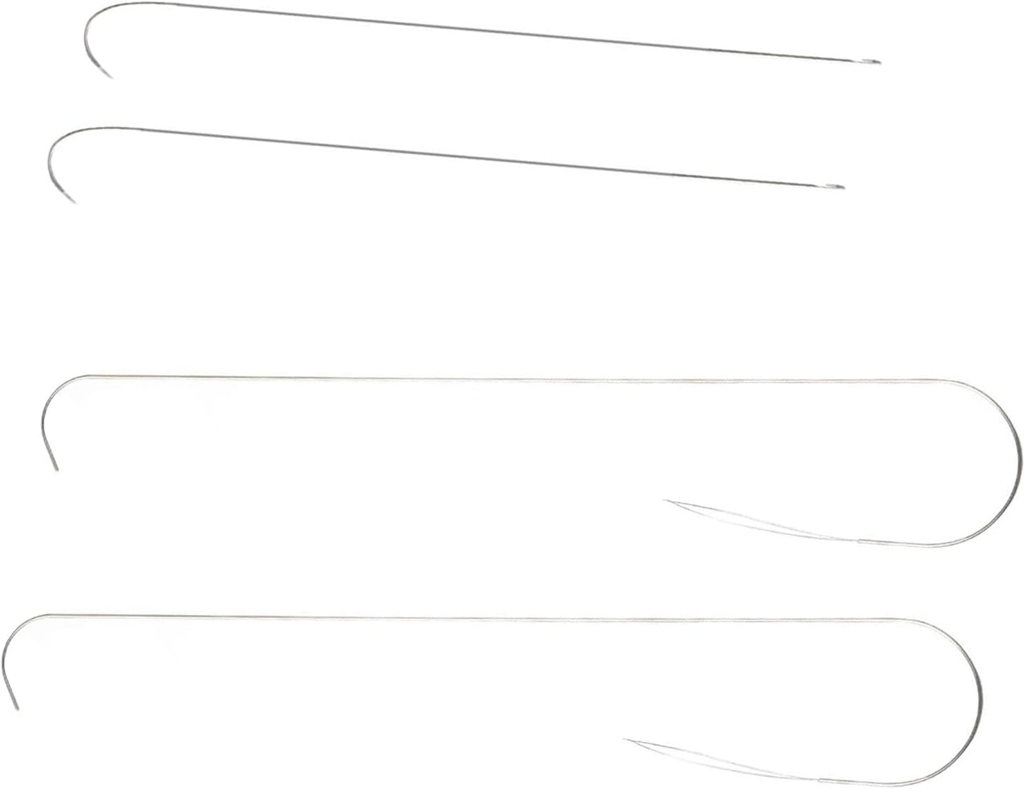 Handy Beading Needle Set Fashion Accessory for Jewelry Makers 4 Sizes Set Portable for Necklaces and Bracelets Jewelry Making Tools