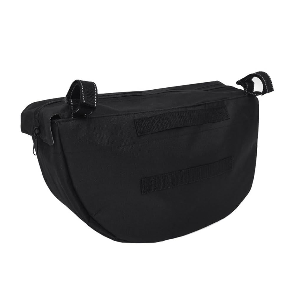 Isolierter Babywagen-Organizer, große Kapazität für Babyutensilien, kompaktes Design Seitengurt-Kinderwagen-Satteltasche passt auf jeden Kinderwagen