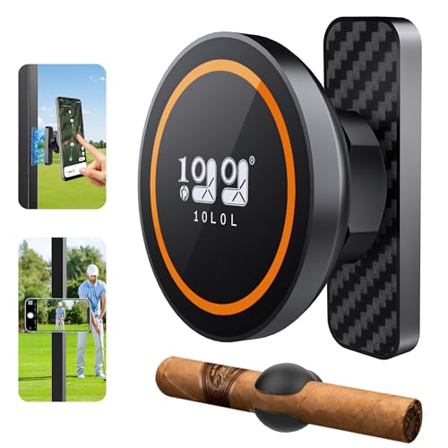 Support téléphone voiturette de golf anti-chute pour Yamaha et EZGO rotatif