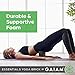 Gaiam Essentials Yoga Brick EVA Foam Block Accessories for Yoga, Meditation, Pilates, Stretching (Teal) - 2 Pack