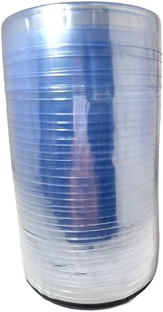 Clear Shrink Bands - Fits Round Plastic Soup/Deli Containers Sizes 8-32 Ounces (Pack of 250 Pieces) By ProPac & Seal