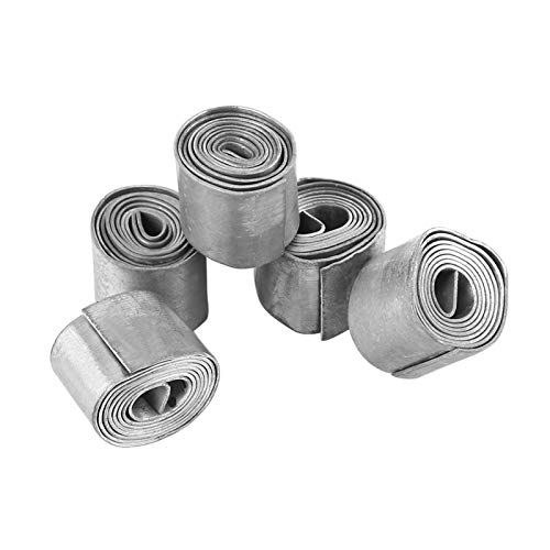 DAUERHAFT Sheet Lead,5 Rolls 0.6MM Fishing Soft Sheet Sinkers Weights Tackle Accessories,Balance The Fishing Accessories Group