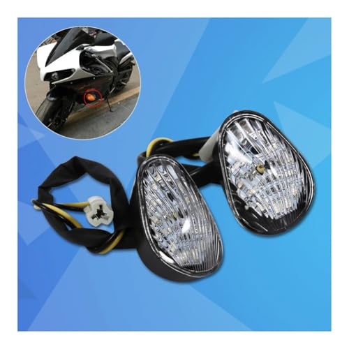 Clignotant LED ambre encastrable pour moto YZF R1 R6 R6S
