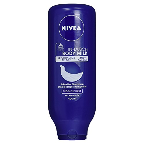 NIVEA Body Milk for Shower Use 400 ml Tube in Shower Body Milk, 400 ml (Pack of 1)