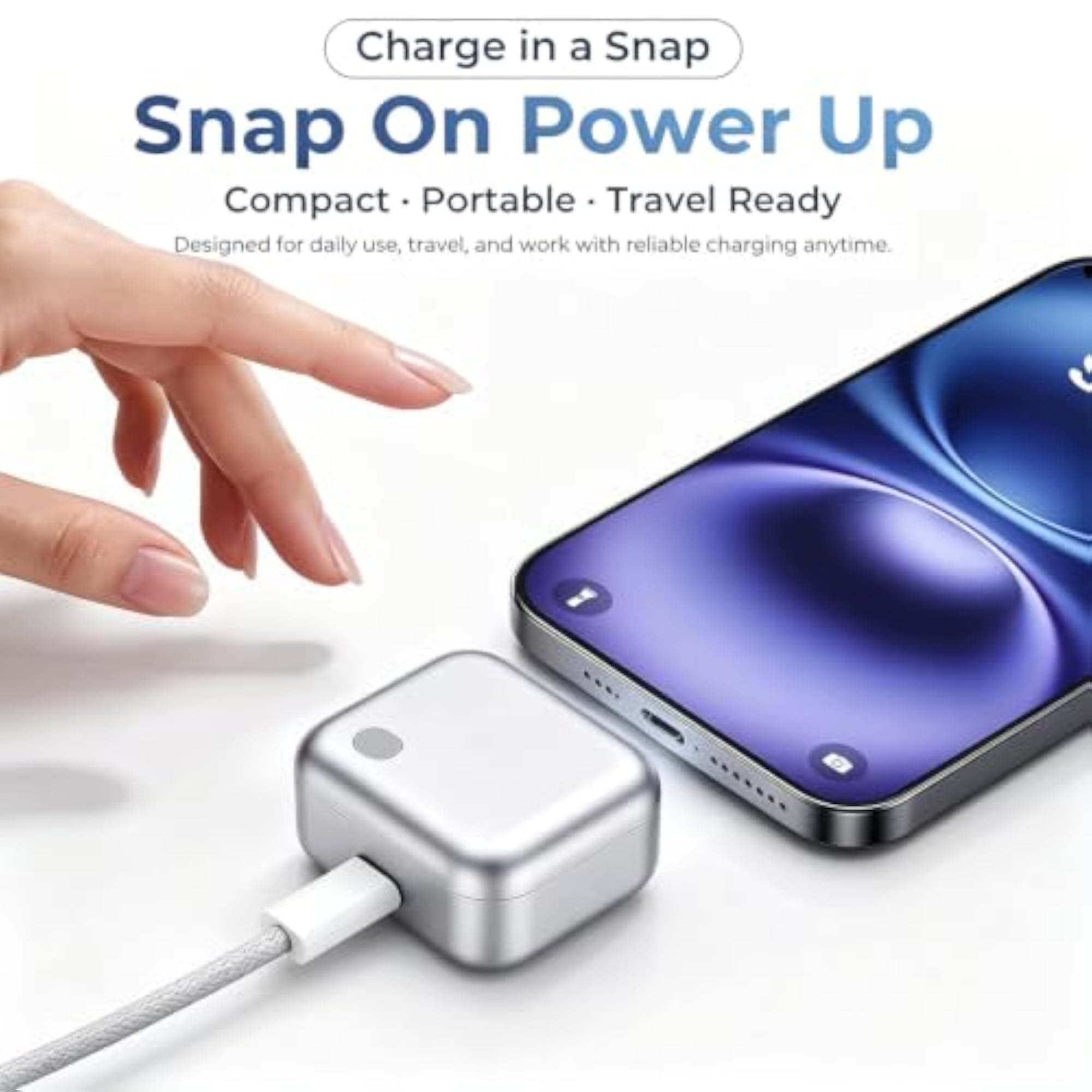 140W USB-C Charging Adapter Separator, Smart Auto Stop