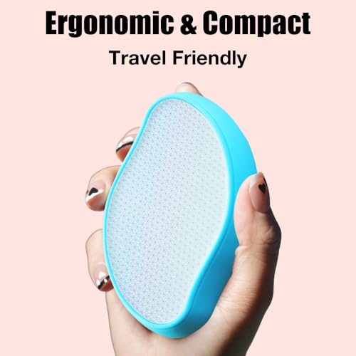 Image of Crystal Hair Eraser Glass Hair Removal Hair Remover(Ocean Blue) | Epilator Premium Painless Nano Exfoliation for Women,Natural Gentle and Efficient Shaver Trimmer on Leg Arm