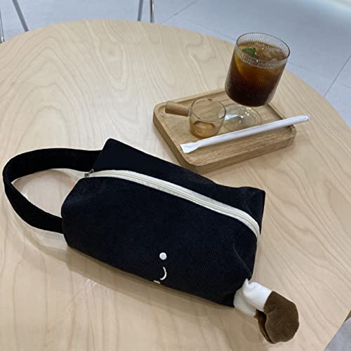 Funnytek Large Capacity Kawaii Smile Pencil Pouch
