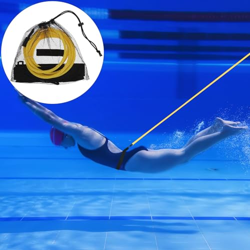 Cinturón de resistencia para entrenamiento de natación miniatura 7