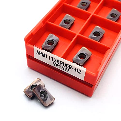 Herramientas de Torno Insertos Carburo 10pcs APMT1604 M2 miniatura 6