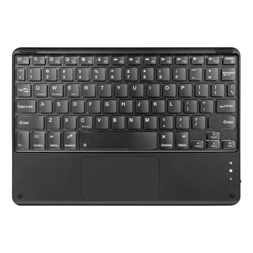 Hasskya ワイヤレスキーボード タッチパッド付き 薄型