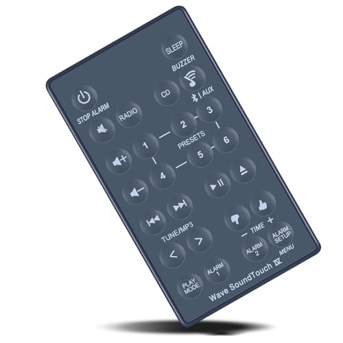 Télécommande Bose Wave IV pour modèles 417788-WR et 417788-WMS