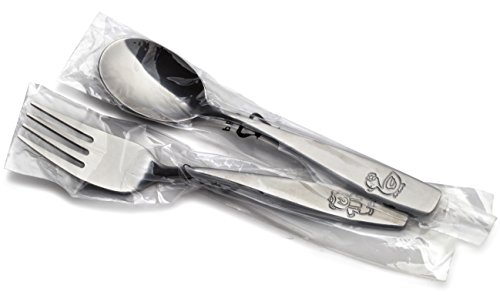 24 Piece Stainless Steel Kids Cutlery, Child And Toddler Safe Flatware, Kids Silverware, Kids Utensil Set Includes 8 Knives, 8 Forks, 8 Spoons, Total Of 8 Place Settings, Ideal For Home And Preschools #TOP5