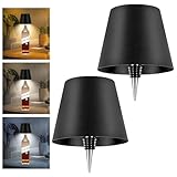 Mebaraul 2 Pack Wine Bottle Lamps, 2025 New 3 Color Rechargeable Wireless Bottle Lamps...