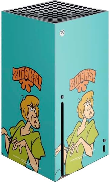 Skinit Decal Gaming Skin Compatible with Xbox Series X Console - Officially Licensed Scooby Doo Scooby-Doo Tie Dye Design