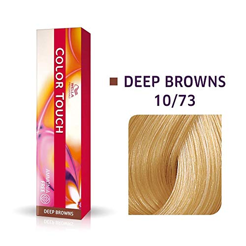 Wella Professionals Color Touch 10/73 Louro Claríssimo Marrom Dourado - Tonalizante 60ml