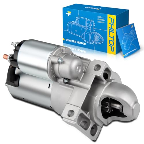 Image of PHILTOP New Starter 6489N Replacement for Chevrolet,GMC,for Cadillac,Isuzu | 05-15 Avalon,07-16 Camry,08-13 Highlander,09-10 for RAV 4,09-12 Venza,07-09 RX350 V6 3.5L Replace 11136,104210-2070