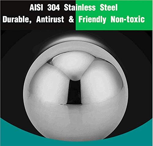 90mm-250mm 304 Stainless Steel Hollow Ball Mirror Polished for Kinds of Ornaments (200mm)