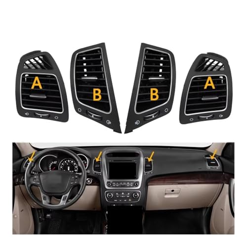 Panneau d'assemblage sortie d'air climatisation Sorento 2013 2014 2015 grille A/C - 4