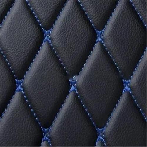 Tapis de voiture Audi A5 Coupe 2 portes protection de sol 3D noire et bleue