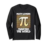 Questo divertente amante della matematica ispira il design del mondo è perfetto per un insegnante di matematica, un nerd di matematica o un matematico che ama le battute di matematica.