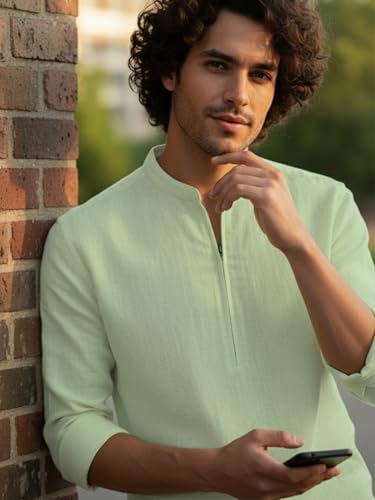 Image of Vida Loca Short Kurta for Men and Boys. (VFLX100)