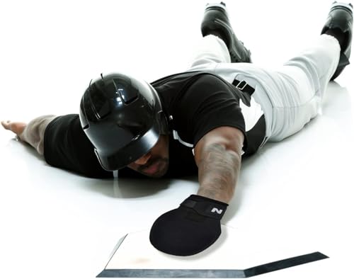 image for Norespnea Sliding Mitt for Baseball and Softball, Right and Left Hand 