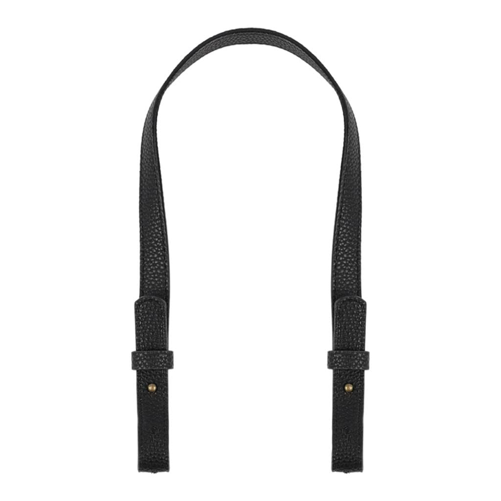 UJEAVETTE PU Leather Purse Handles DIY Shoulder Bag Replacement Straps Bag Belt Brown (BLack)-image-34