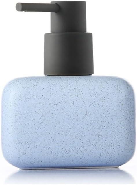 Soap Dispenser Exquisite and Durable Ceramic Soap Dispenser Lotion Bottle Shower Gel Shampoo Refill Bottle Suitable for Bathroom Bathroom Soap Dispensers(D)