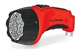 SANELEC, Linterna Portátil Recargable, 18 horas de Luz Continua, 15 leds, Diseño Ergonómico, Modelo 1614