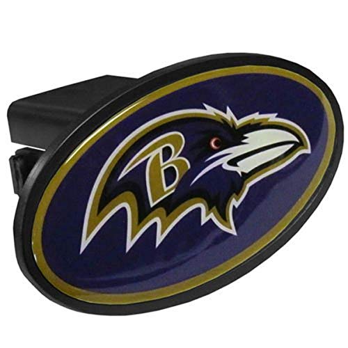 NFL Baltimore Ravens Plastic Logo Hitch Cover, Class III