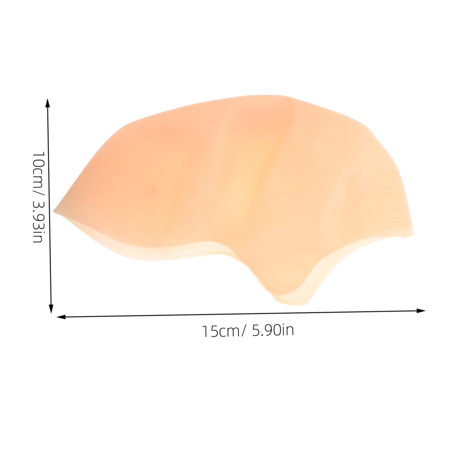 Ipetboom Comfortable Wear Bald Cap Realistic Silicone Bald Head Cap Boys and Girls