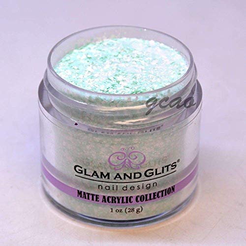 Glam Glits Acrylic Powder 1 oz Sweet Mint MAT611
