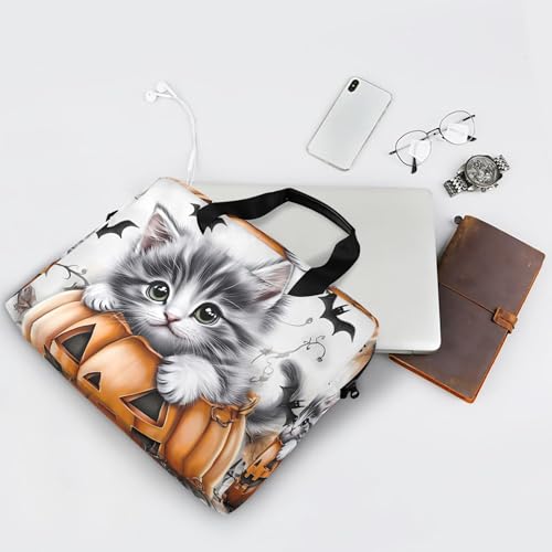Bolsa maletín portátil para laptop Halloween 13-15.6" miniatura 7