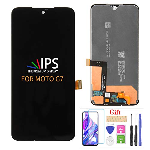 A-MIND Screen Replacement for Motorola Moto G7 XT1962 6.2" LCD Display Touch Digitizer Panel Full Assembly Repair Kits